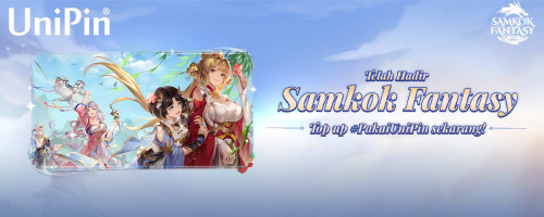 Samkok Fantasy Sudah Bisa Top Up #PakeUniPin